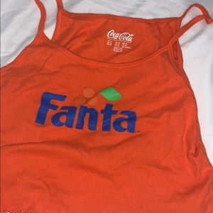 Fanta Crop Top